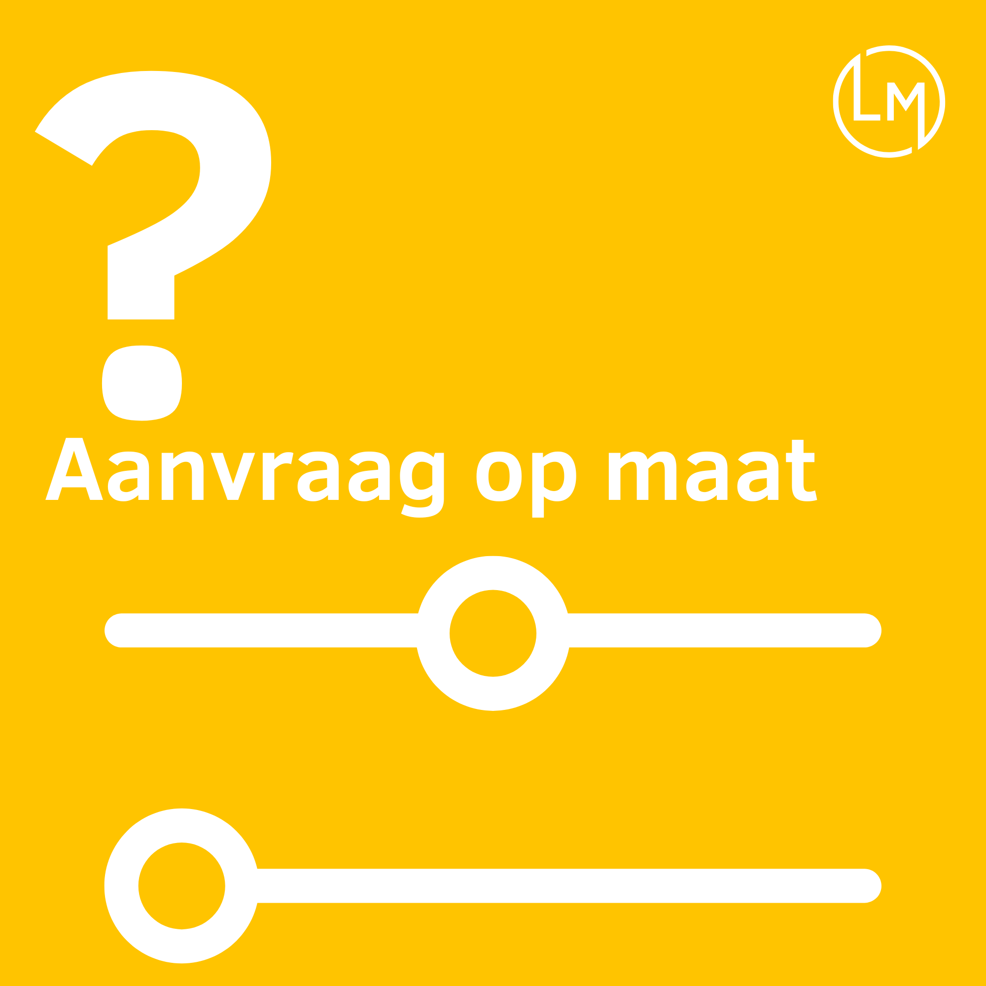 Listing aanvraag op maat